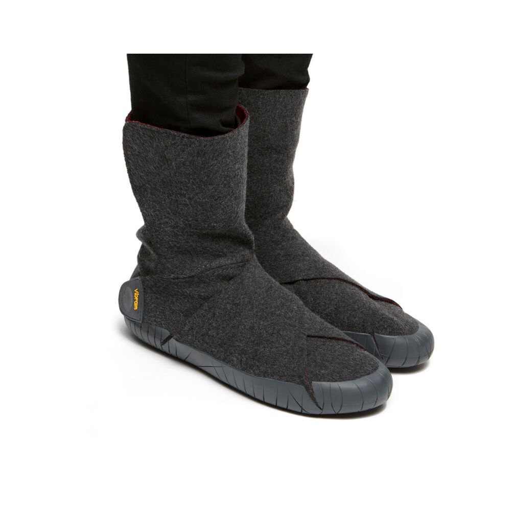 Vibram Furoshiki Dames Russian Felt Mid - Laarzen Grijs - 951043XAM